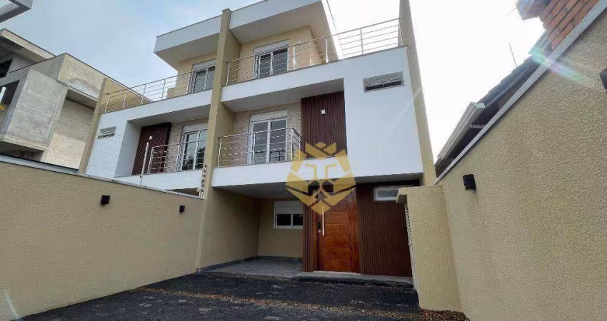 Sobrado com 3 dormitórios, 179 m² - venda por R$ 1.350.000 ou aluguel por R$ 6.500/mês - Santo Inácio - Curitiba/PR