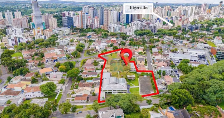 Terreno à venda, 7494 m² por r$ 33.000.000,00 - bigorrilho - curitiba/pr