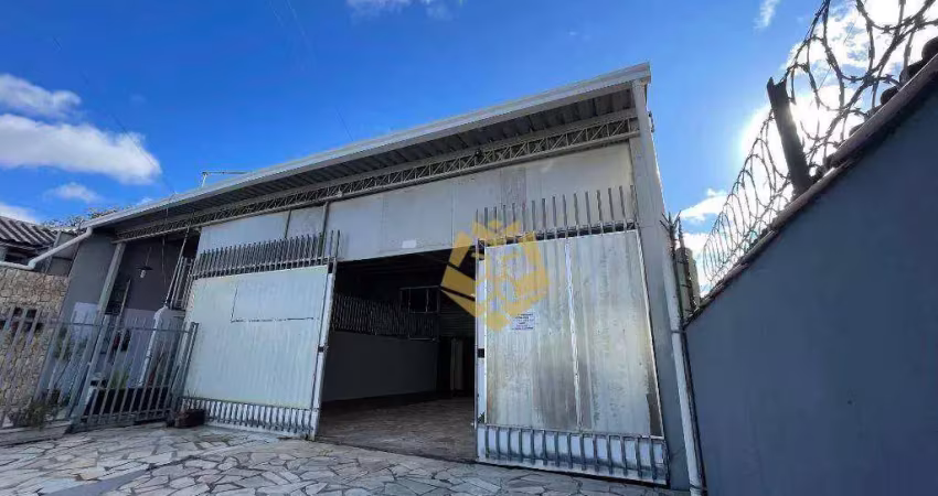 Galpão para alugar, 324 m² por r$ 4.300,00/mês - cajuru - curitiba/pr