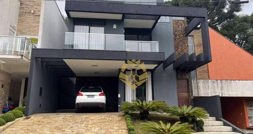 Casa com 4 dormitórios à venda, 270 m² por r$ 2.490.000,00 - santa cândida - curitiba/pr