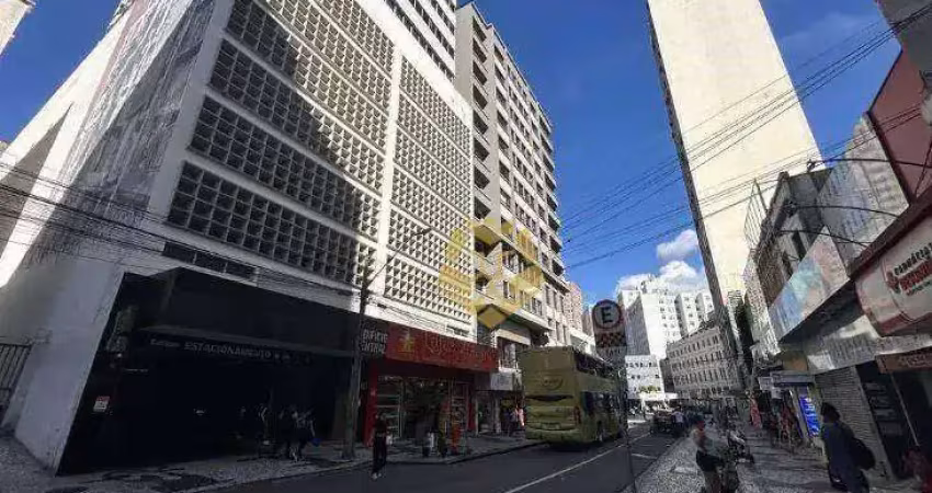 Espaço comercial amplo e iluminado no centro de curitiba –sala, 160 m² - venda por r$ 550.000 ou aluguel por r$ 4.800/mês - centro - curitiba/pr