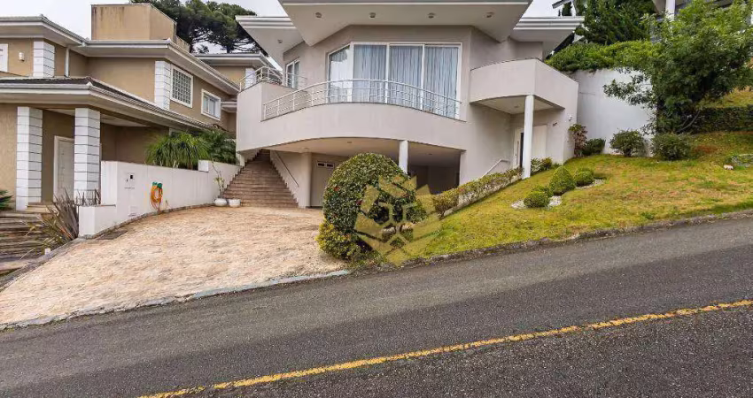 Viva o melhor com conforto, casa com 4 dormitórios, 431 m² - venda por r$ 3.300.000 ou aluguel por r$ 15.000/mês - taboão - curitiba/pr
