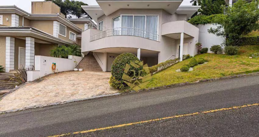Viva o melhor com conforto, casa com 4 dormitórios, 431 m² - venda por r$ 3.300.000 ou aluguel por r$ 15.000/mês - taboão - curitiba/pr