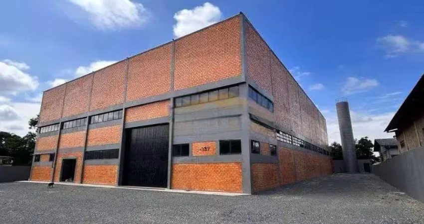 Barracão para alugar, 1500 m² por r$ 38.000/mês - cidade industrial - curitiba/pr