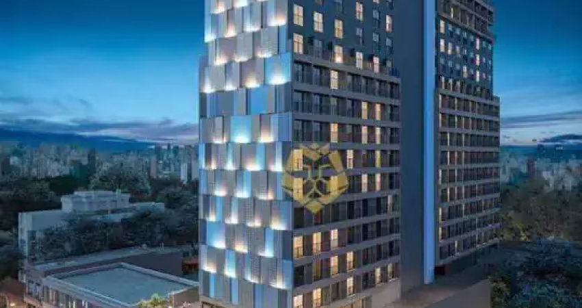 Studio com 1 dormitório à venda, 16 m² por r$ 280.000,00 - água verde - curitiba/pr