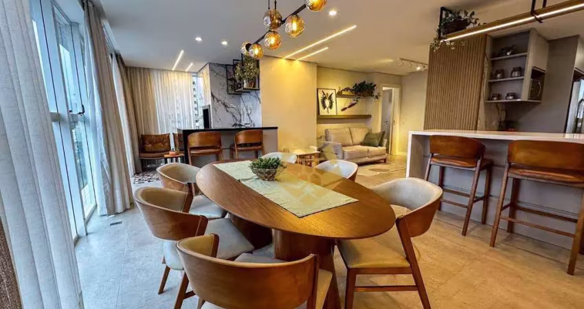 Apartamento a venda no cabral, aceita permuta, com 3 suítes, 176 m² por apenas r$ 2.250.000
