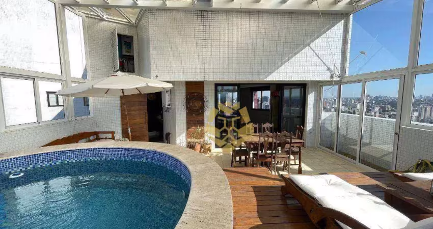 Cobertura duplex alto padrão para alugar juvevê - curitiba/pr