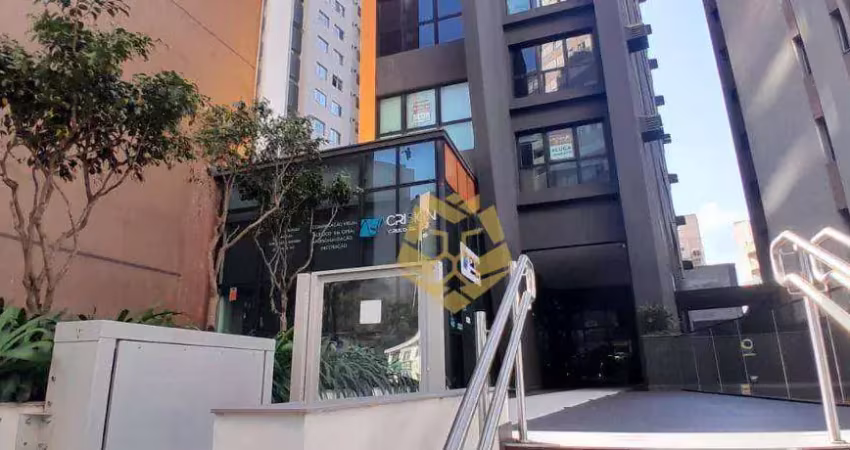 Sala para alugar, 96 m² por r$ 3.800/mês - batel - curitiba/pr