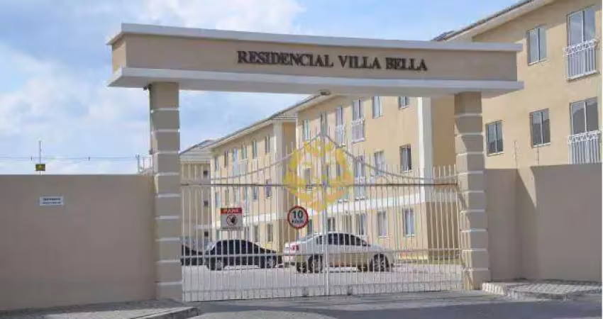 Excelente apartamento com 3 dormitórios à venda, 61 m² por r$ 265.000 - guatupê - são josé dos pinhais/pr