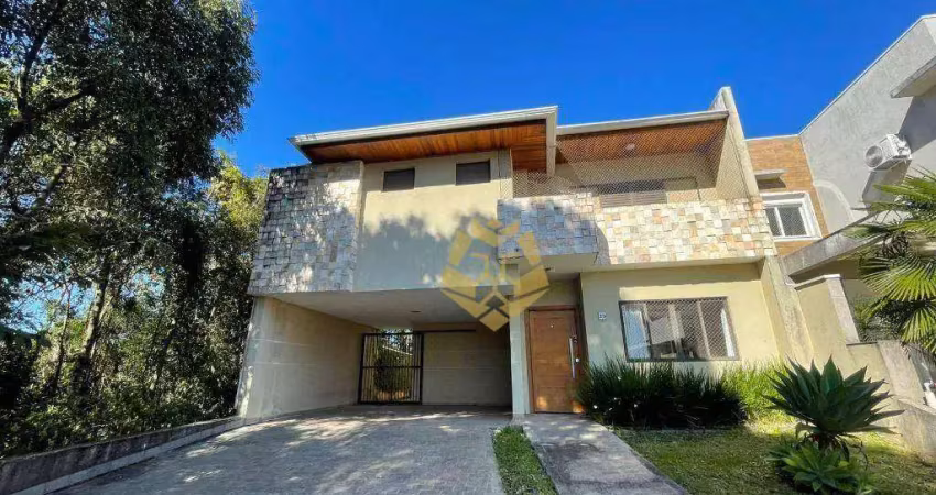 Casa com 3 dormitórios, 188 m² - venda por r$ 1.500.000 ou aluguel por r$ 8.000/mês - santa cândida - curitiba/pr