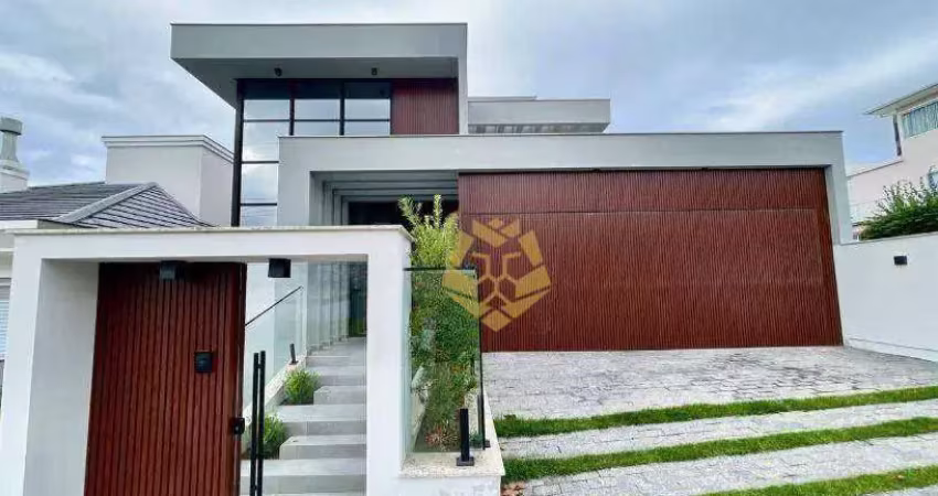 Casa com 3 dormitórios, 296 m² - venda por r$ 2.700.000,00 ou aluguel por r$ 15.000,00/mês - cidade universitária pedra branca - palhoça/sc