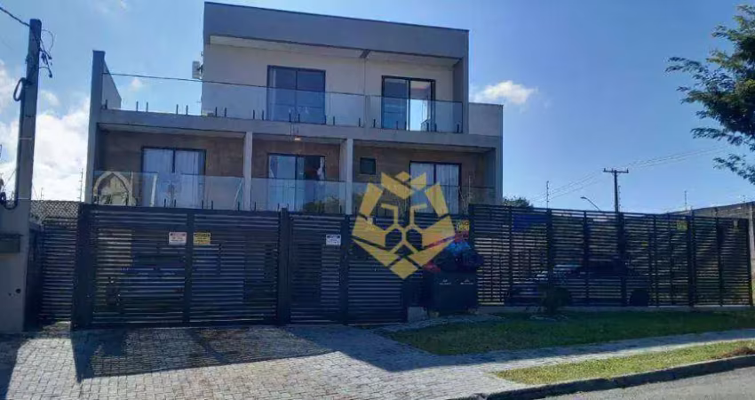 Studio moderno com sacada e vaga de garagem | 28m² mobiliado 1 dormitório para alugar,  por r$ 2.400/mês - atuba - curitiba/pr