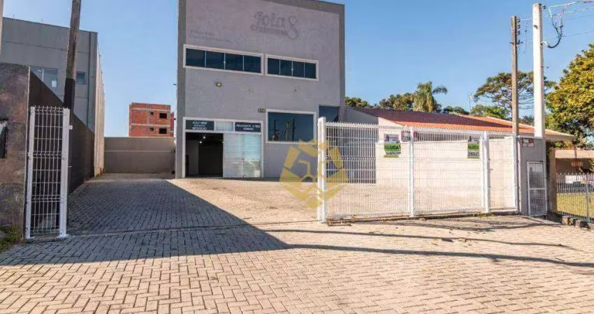 Barracão para alugar, 520 m² por r$ 12.500,00/mês - centro - são josé dos pinhais/pr