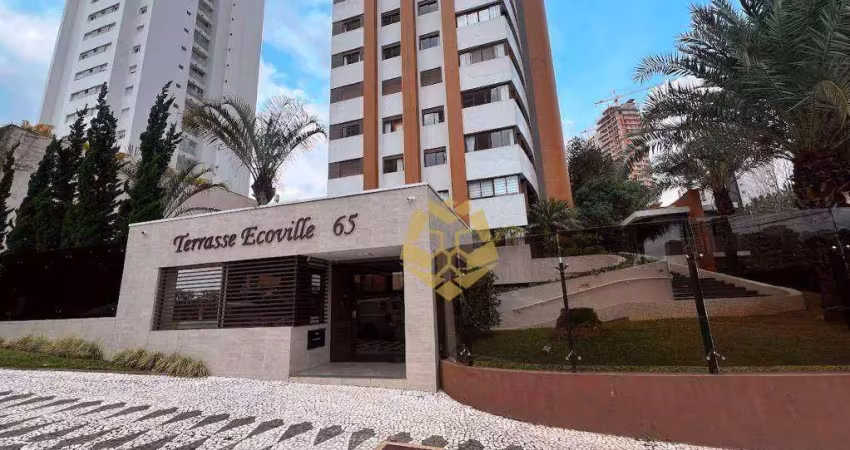 Apartamento com 3 dormitórios à venda, 119 m² por r$ 1.290.000,00 - mossunguê - curitiba/pr