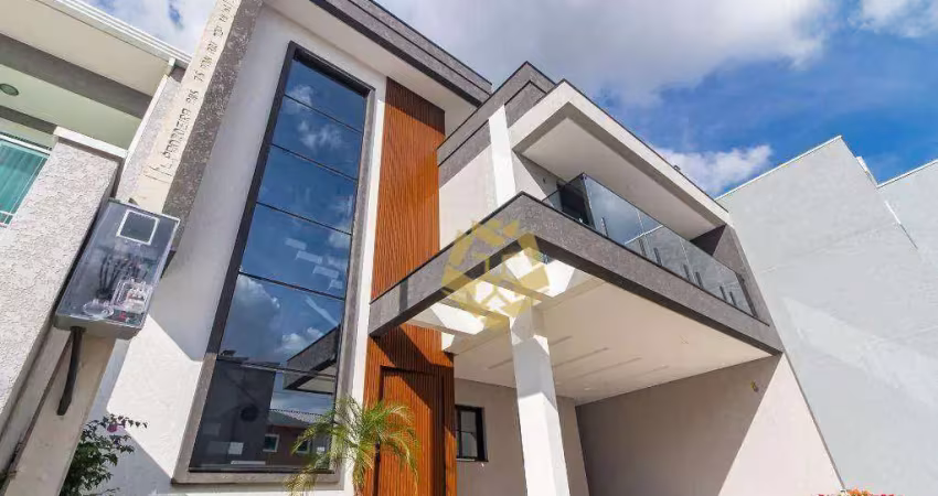 Sobrado com 4 dormitórios à venda, 180 m² por r$ 1.690.000,00 - uberaba - curitiba/pr