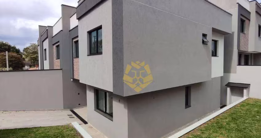Sobrado duplex com 3 dormitórios à venda, 123 m² por r$ 860.000 - boa vista - curitiba/pr