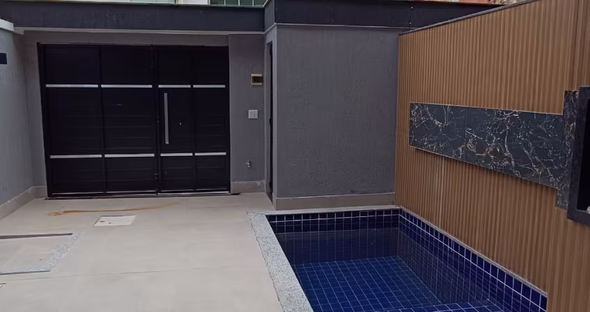 Casa triplex contemporânea