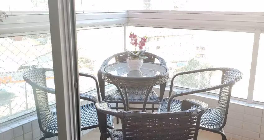 Espetacular apartamento canto do forte com sacada gourmet churrasqueira a carvão