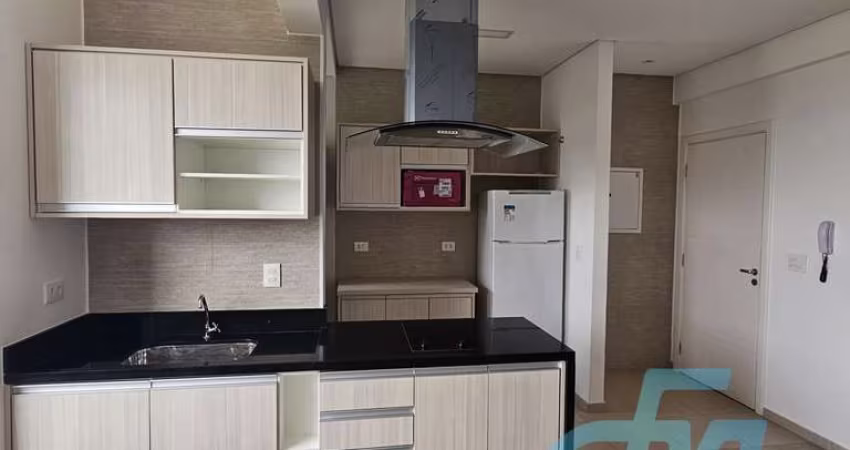 Trend Loft Nova Mogilar - Apartamento Loft mobiliado para locação no Condomínio Trend Loft, no Loteamento Mogilar, Mogi das Cruzes/SP, andar alto