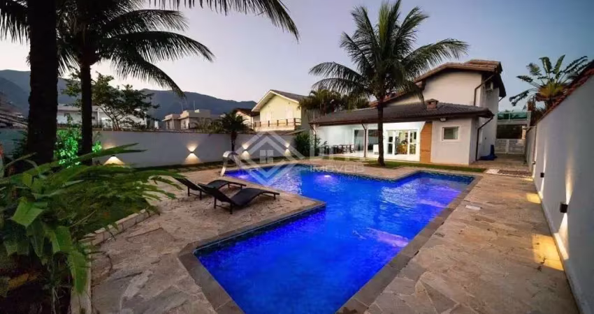 Morada da Praia - Casa de Praia Sobrado mobiliada à venda no Condomínio Morada da Praia em Bertioga, com 6 dormitórios e piscina