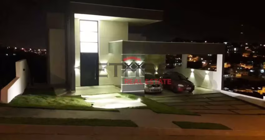 Linda casa, toda moderna, construida recentemente com area construida de 300 m2, em condominio fechado, estuda-se permuta por terreno em condominio fechadpcado