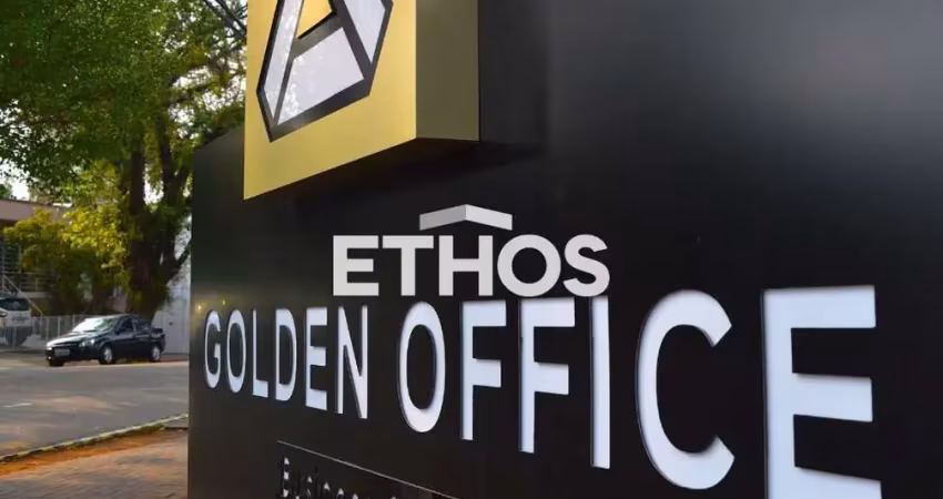 Ethos imobiliaria  apresenta , excelente sala comercial 37,93 m2  aluga -  edificio golden office ,chacara urbana.