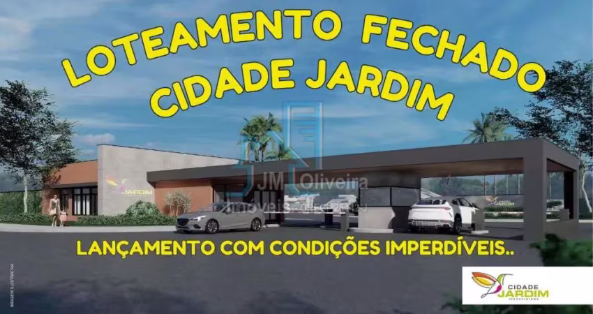 Terrenos a venda no loteamento fechado residencial cidade jardim itapetininga sp