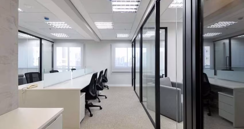 Sala comercial com 5 salas para alugar na Avenida Engenheiro Luís Carlos Berrini, 105, Cidade Monções, São Paulo