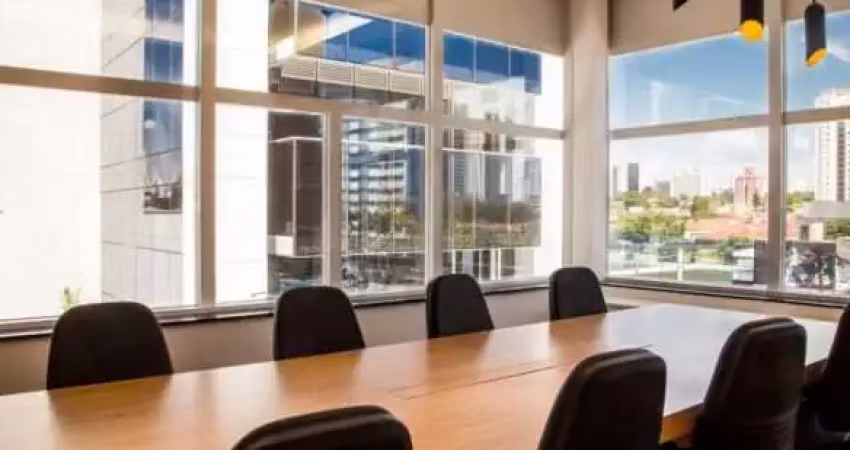 Sala comercial com 2 salas para alugar na Avenida Roque Petroni Júnior, 850, Jardim das Acacias, São Paulo