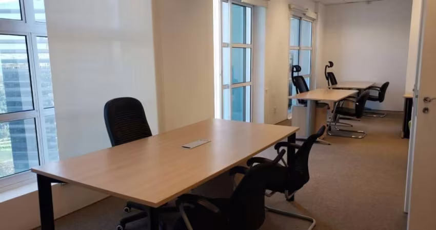 Sala comercial com 4 salas para alugar na Avenida Doutor Chucri Zaidan, 1550, Vila Cordeiro, São Paulo