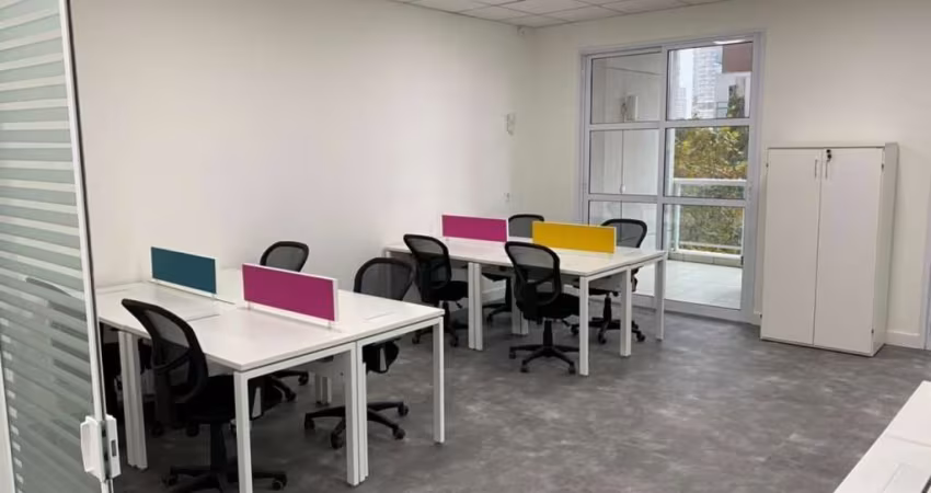 Sala comercial com 3 salas para alugar na Avenida Doutor Chucri Zaidan, 1550, Vila Cordeiro, São Paulo