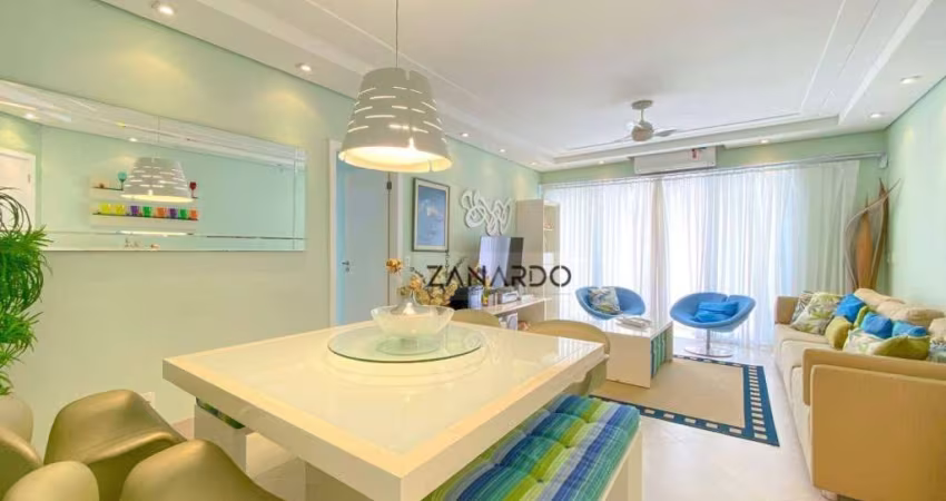 Apartamento 4 dormitórios sendo 3 suítes à venda, 144 m² por R$ 3.500.000 - Riviera de São Lourenço - Bertioga/SP