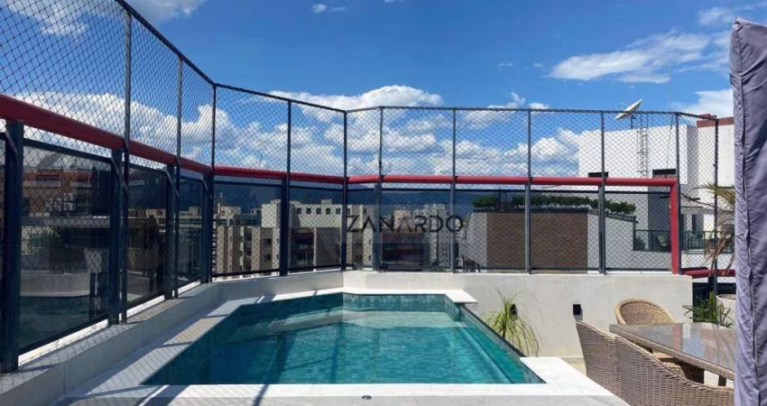 Cobertura Vista Mar 3 dormitórios, 200 m² - venda por R$ 4.700.000 ou aluguel por R$ 17.500/mês - Riviera de São Lourenço - Bertioga/SP