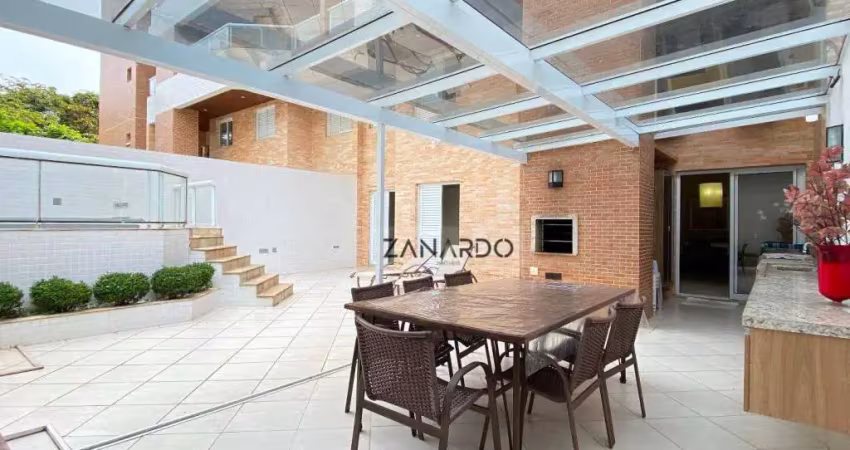 Apartamento garden 5 dormitórios para alugar, 270 m² - riviera de são lourenço - bertioga/sp
