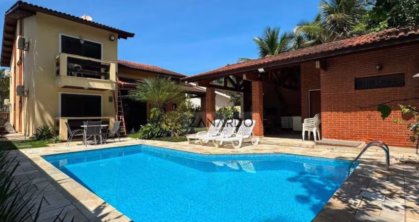 Casa 5 dormitórios, 330 m² - venda por R$ 3.200.000 ou aluguel por R$ 12.000/mês - Riviera de São Lourenço - Bertioga/SP