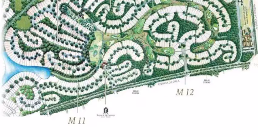 Terreno próximo à praia a venda no condomínio da riviera de são lourenço