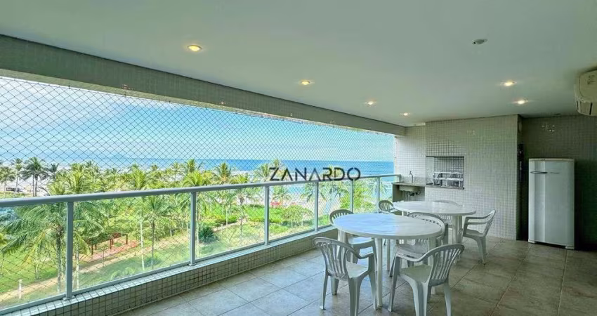 Apartamento pé na areia para venda ou locação anual em Riviera de São Lourenço