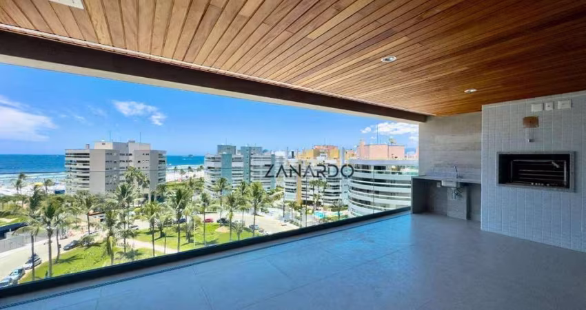 Apartamento lançamento vista mar e pé na grama em Riviera de São Lourenço