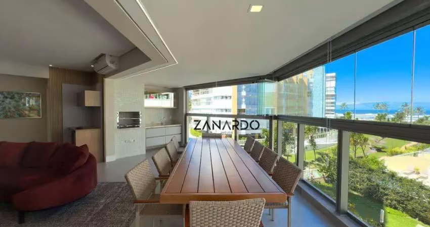 Apartamento vista mar para venda em riviera de são lourenço