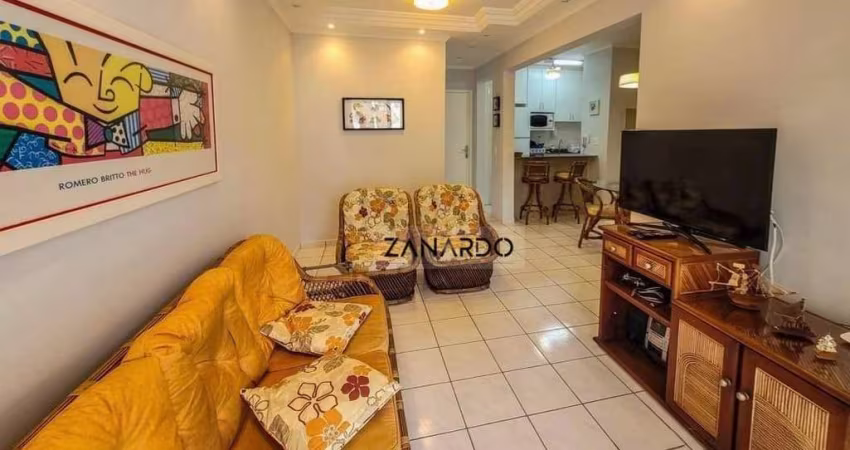 Apartamento com 3 dormitórios para alugar, 92 m² por R$ 8.000,30/mês - Riviera de São Lourenço - Bertioga/SP