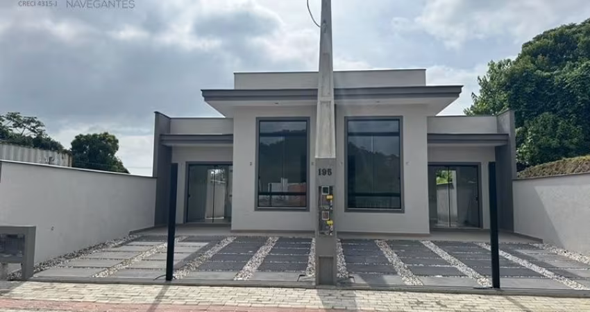 CASA GEMINADA EM BARRA VELHA COM 2 DORMITÓRIOS E 1 SUÍTE