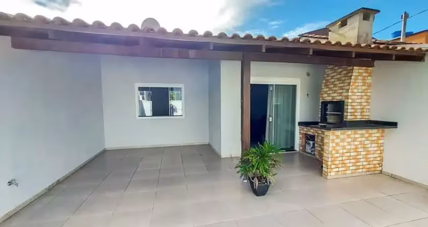 Excelente geminado mobiliado em itajuba - barra velha com 2 quartos