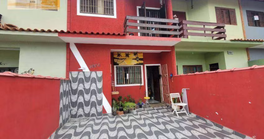 Sobrado com 2 dormitórios à venda, 73 m² por R$ 280.900,00 - Cibratel II - Itanhaém/SP