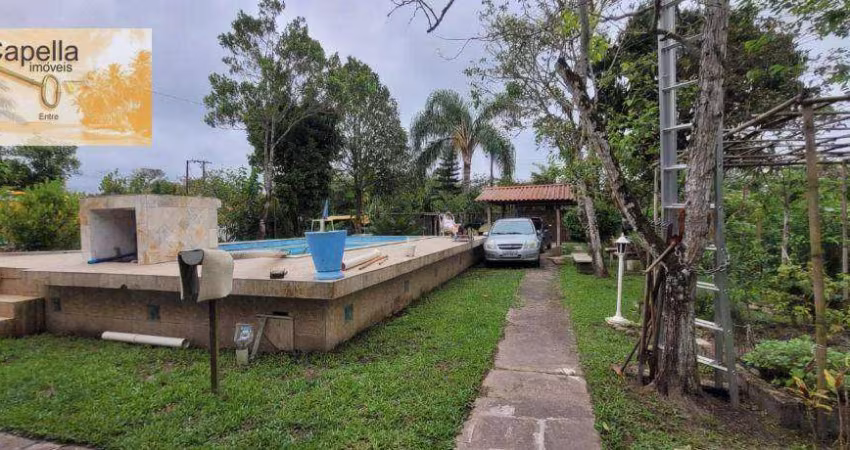 Chácara com 3 dormitórios à venda, 1200 m² por R$ 350.000 - Recanto Indaia - Itanhaém/SP