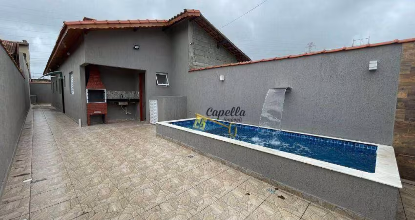 Casa com 2 dormitórios à venda, 60 m² por R$ 340.000,00 - Balneário Gaivota - Itanhaém/SP
