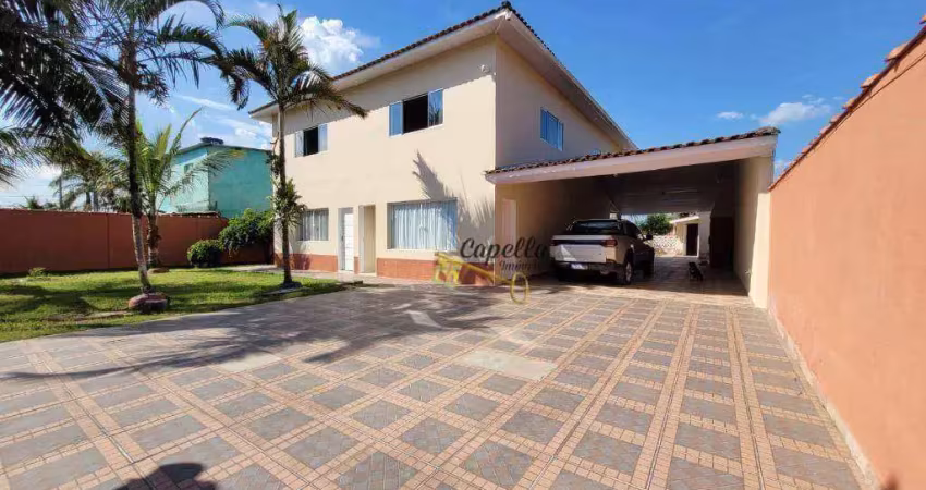 Chácara com 6 dormitórios à venda, 1020 m² por r$ 1.500.000 - cibratel - chácaras - itanhaém/sp