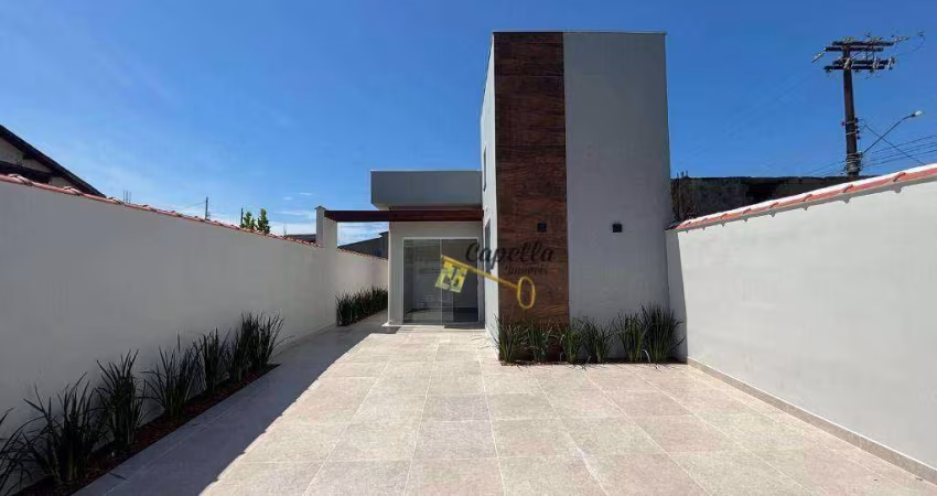 Casa com 2 dormitórios à venda, 90 m² por R$ 465.000,00 - Cibratel II - Itanhaém/SP