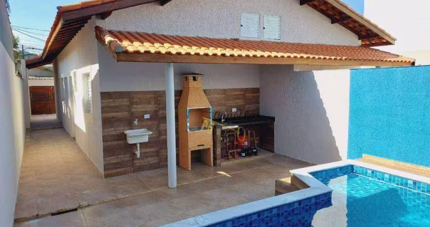 Casa com 2 dormitórios à venda, 75 m² por r$ 298.000,00 - jardim magalhães - itanhaém/sp
