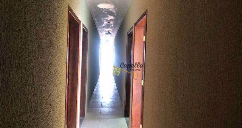 Kitnet com 1 dormitório para alugar por R$ 700/mês - Balneário Gaivota - Itanhaém/SP