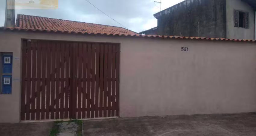 Casa com 2 dormitórios para alugar, 80 m² por r$ 1.500,00/mês - jardim das palmeiras - itanhaém/sp